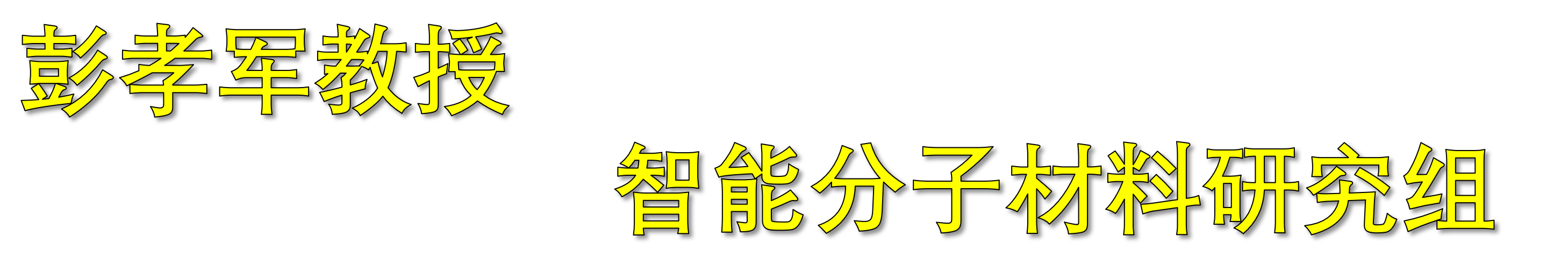 Professor Peng Xiaojun functional dyestuff research group